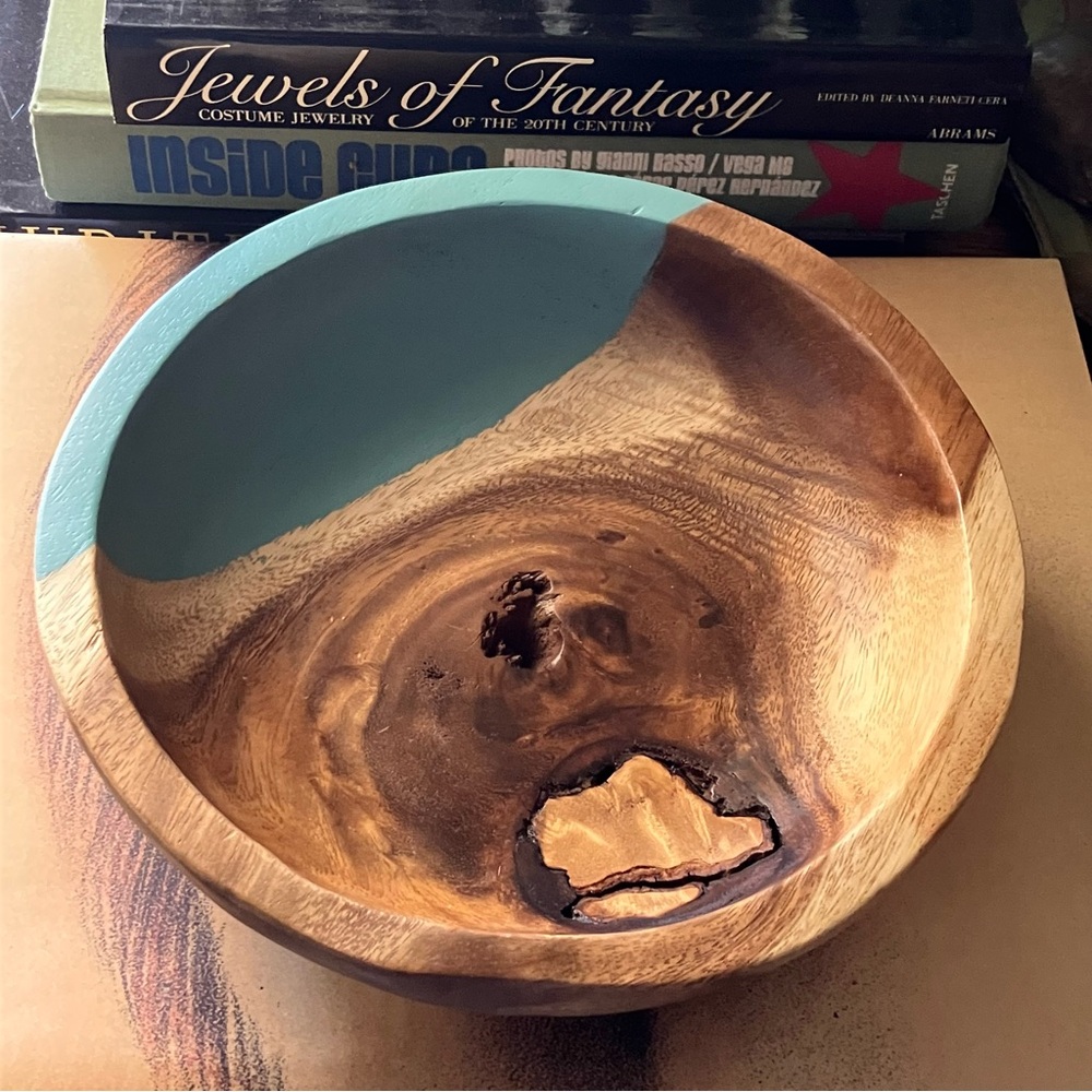 Handmade Wooden Bowl Organic